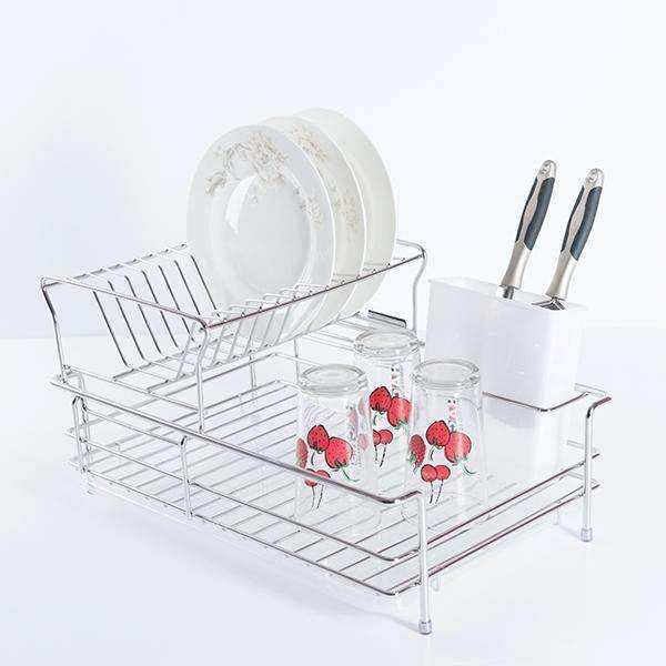 EXCEL-EKWDIY0216 ITALIAN SERIES SUS304 D.I.Y. STANDALONE DISH HOLDER BASKET<br>ធ្នើរដាក់ចាន - Home-Fix Cambodia