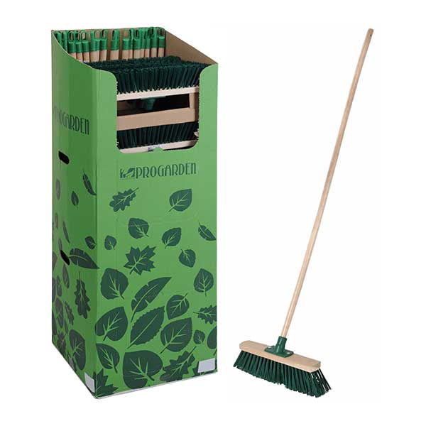 KOOPMAN 976016010 BROOM WITH HARD BRUSH 40 CM<br>អំបោសមានសរសៃច្រាសរឹង ប្រវែង40សង់ទីម៉ែត្រ