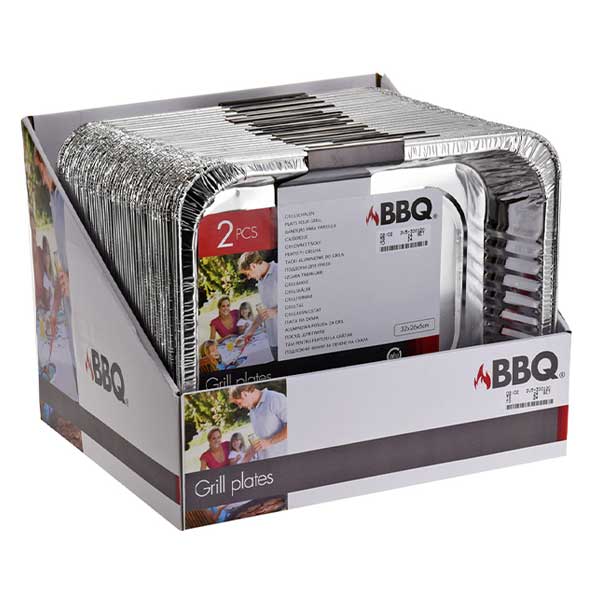 KOOPMAN DV5300120 TRAY ALU SET OF 2<br>ឈុážážáž¶ážŸáž¢áž¶áž›áž»áž™áž˜áž¸áž‰áŸ‰áž¼áž˜,មាន2/ឈុហ- Home-Fix Cambodia