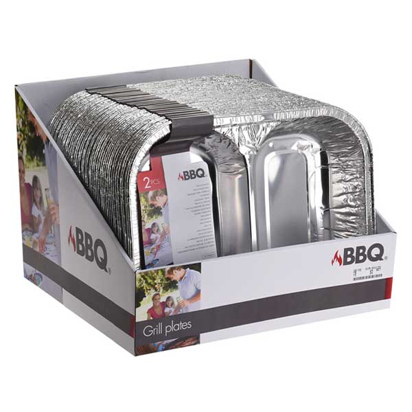 KOOPMAN DV5300130 TRAY ALU SET OF 2 ALUMINIUM<br>ឈុážážáž¶ážŸáž¢áž¶áž›áž»áž™áž˜áž¸áž‰áŸ‰áž¼áž˜,មាន2/ឈុហ- Home-Fix Cambodia
