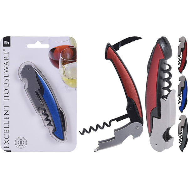 EXCELLENT HOUSEWARE X20100850 BOTTLE OPENER 3ASS CLR