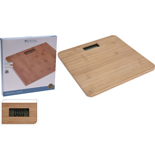 BATHROOM SOLUTIONS YN1201150 PERSONAL SCALE BAMBOO