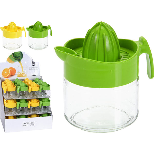 EXCELLENT HOUSEWARE 010000310 FRUIT JUICER TRANSPARENT 2ASS - Home-Fix Cambodia
