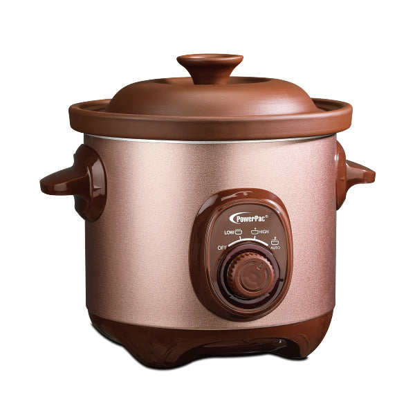 POWERPAC PPSC50 SLOW COOKER 5.0L<br>ឆ្នាំងរំងាស់ 5 លីត្រ - Home-Fix Cambodia