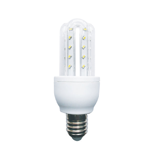 POWERPAC PP6519WW VERTEX LED 3U 9W E27 WARM WHITE (32374)<br>អំពូល អិល អ៊ី ឌី 3U 9 វ៉ាត់ អ៊ី27 ពណ៌ស