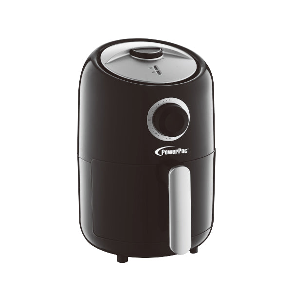 POWERPAC PPAF636 AIR FRYER HOT AIR FLOW SYSTEM 1.7L 1000W<br>ឆ្នាំងបំពងមាន់អគ្គិសនី 1.7 លីត្រ - Home-Fix Cambodia