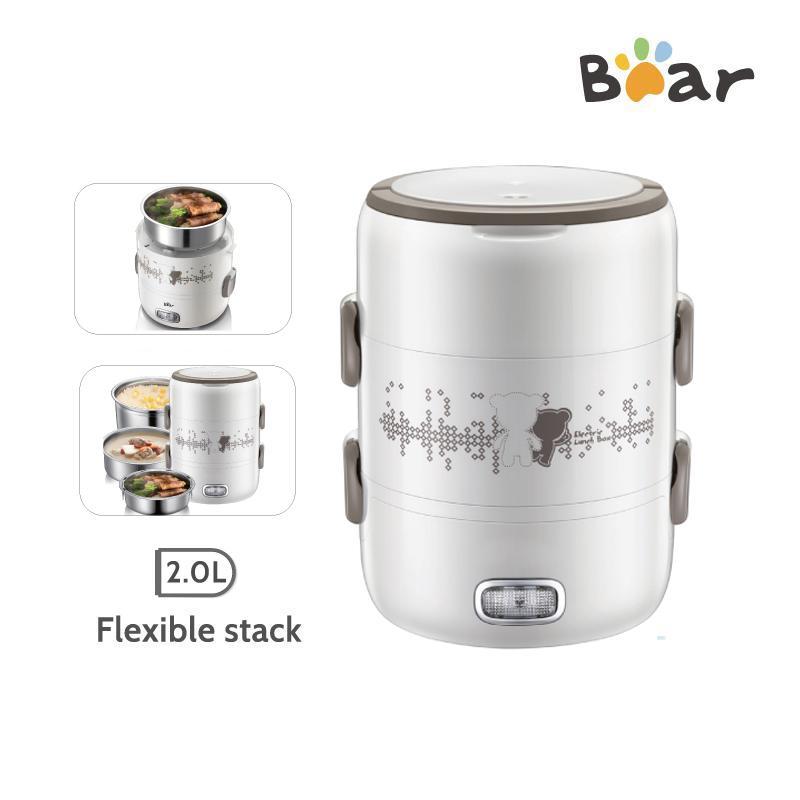 4-IN-1 ELECTRIC PORTABLE HEATING LUNCH BOX 2.0L<br>4合1电动便携式便当盒, 2.0升