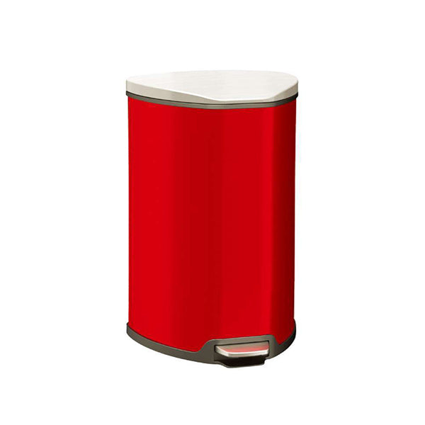 EKO 9209MP-RD-5L GRACE STEP BIN 5L RED <br> ធុងសំរាម 15 លីážáŸ’ážš ពណáŸáž€áŸ’រហម - Home-Fix Cambodia