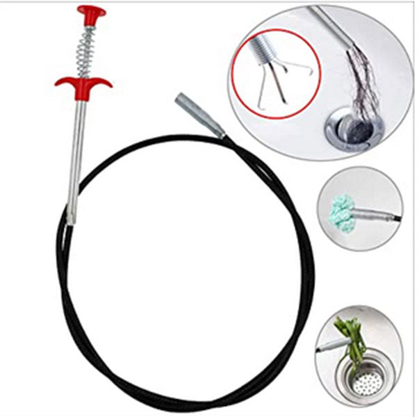 YW DRAIN SNAKE WITH CLAW<br>ប្រដាប់ចាប់សំរាម