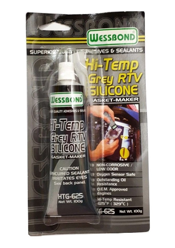 WESSBOND HI-TEMP GREY RTV SILICONE GASKET MAKER 100G - Home-Fix Cambodia
