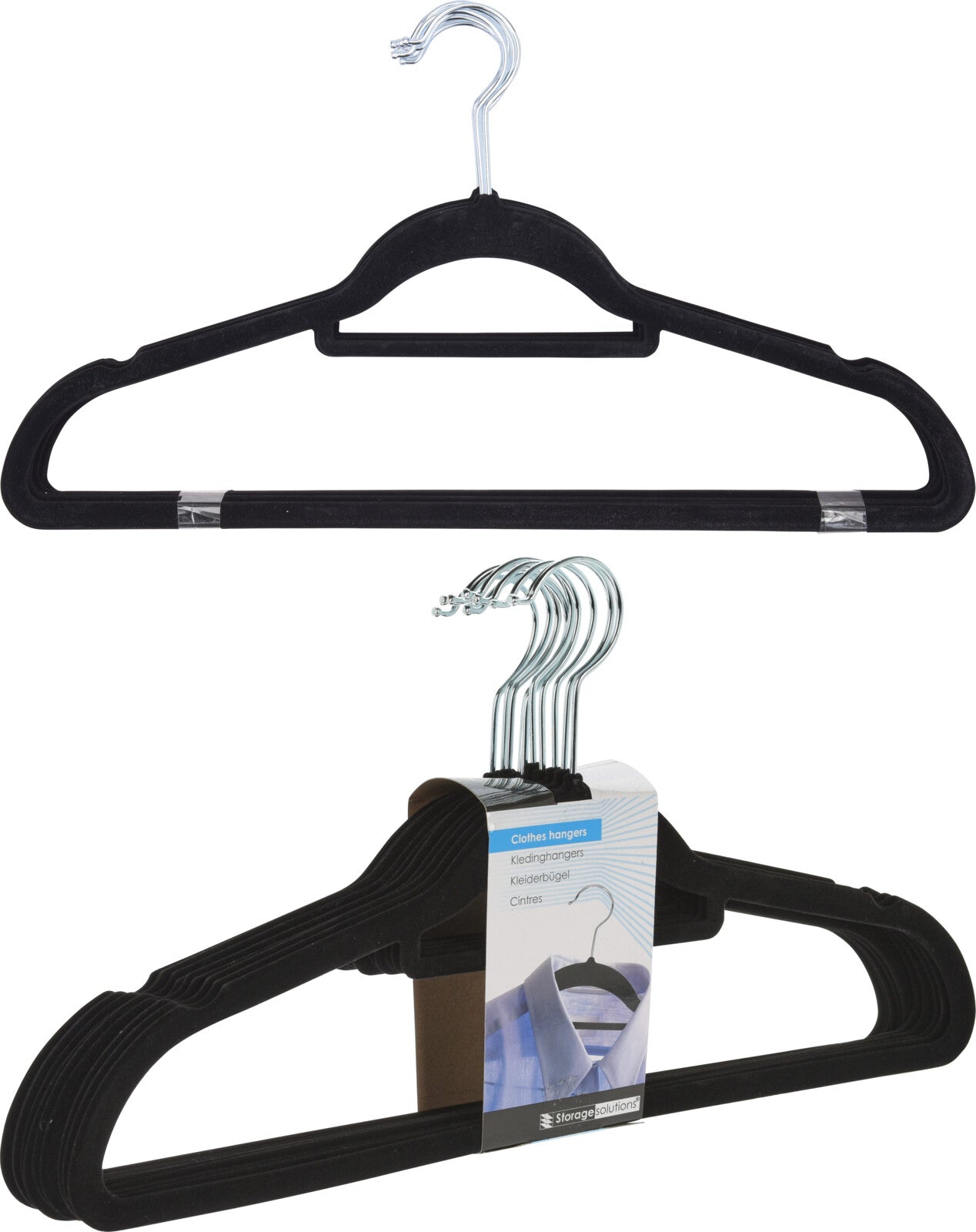 KOOPMAN WK1100080 CLOTH HANGER FELT SET 10PCS - Home-Fix Cambodia