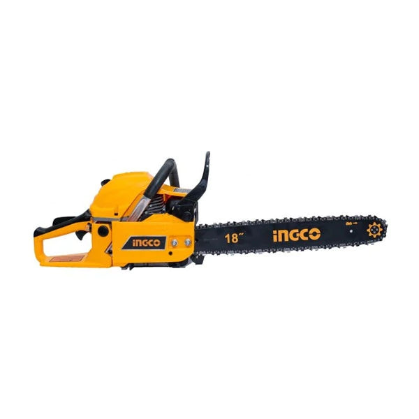 INGCO GCS5451811 INGCO GASOLINE CHAIN SAW 18"<br>ម៉ាស៊ីនកាត់ដើមឈើ
