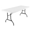 LIFETIME 6-FOOT FOLDING TABLE (WHITE) - តុពណ៏សវែង(1.8M)