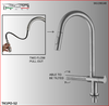 TUSCANI TK1PO-S2 COLD KITCHEN TAP - រំប៊ីណេចង្ក្រានបាយ