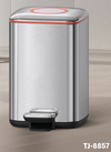 homefix-java-tj-8857-9l-pedal-bin-matt-steel