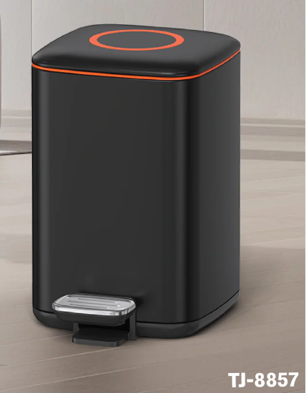 homefix-java-tj-8857-9l-pedal-bin-titanium-gray