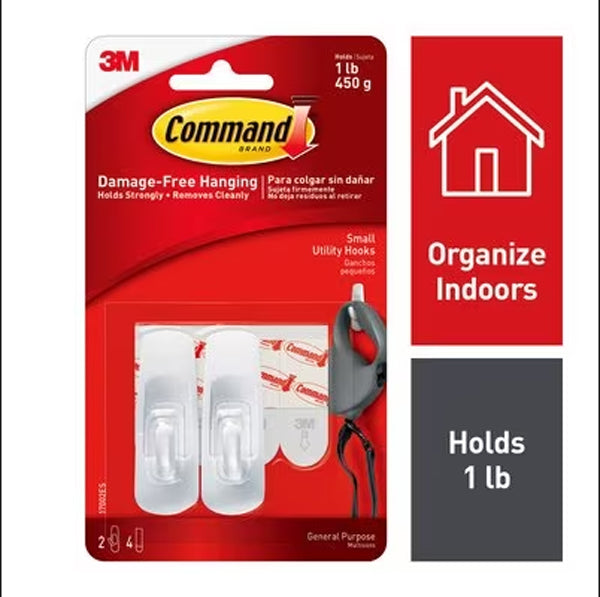 3M 17002 SMALL U.HOOK - ទំពក់ព្យួរសំភារៈ