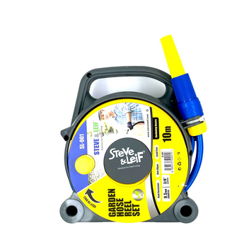 STEVE & LEIF SL-901 LIGHTWEIGHT GARDEN HOSE REEL SET 10M - ទុយោឈុត30ម៉ែត្រ - Home-Fix Cambodia