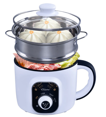 POWERPAC PPJ2020 NON-STICK MULTI COOKER 1.5L - Home-Fix Cambodia