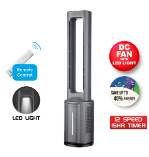 IFAN IF7977 DC BLADELESS TOWER FAN - REMOTE CONTROL, 40W-កង្ហារបញ្ឈរ