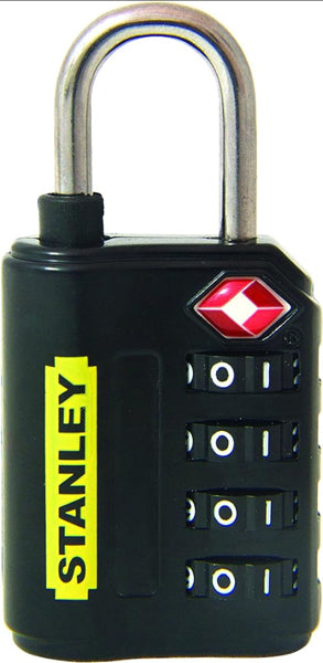 STANLEY (72286) TSA TRAVEL PADLOCK BLACK - សោរចាក់វ៉ាលីប្រើលេខកូដ