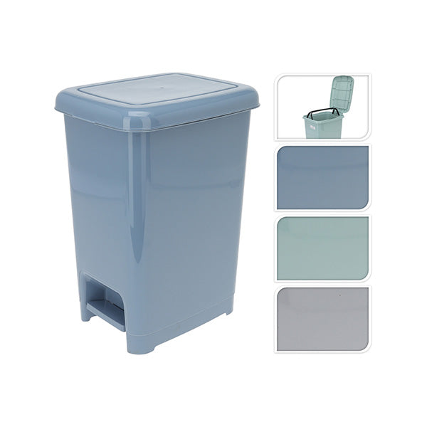 KOOPMAN 022000170 PEDAL BIN PP 15L 3ASS CLR - Home-Fix Cambodia