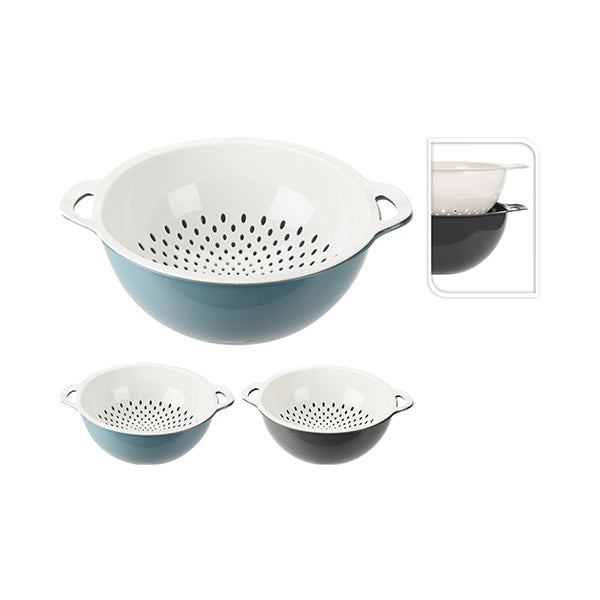 EXCELLENT HOUSEWARE 023000190 STRAINER MIXING BOWL SET 2ASS - Home-Fix Cambodia