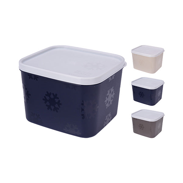 EXCELLENT HOUSEWARE 023000210 STORAGE BOX PP 1250ML 3ASS CLR - Home-Fix Cambodia