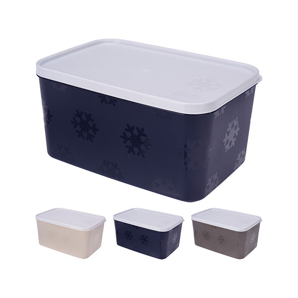 EXCELLENT HOUSEWARE 023000230 STORAGE BOX PP 2600ML 3ASS CLR - Home-Fix Cambodia