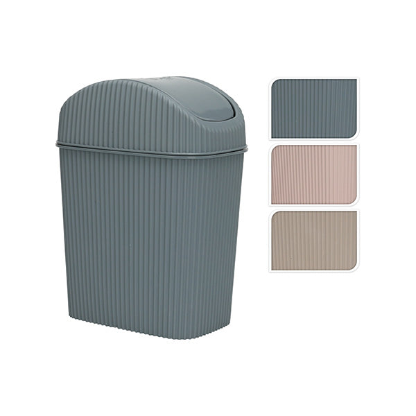 KOOPMAN 026000150 DUSTBIN PP 2500ML 3ASS CLR - Home-Fix Cambodia