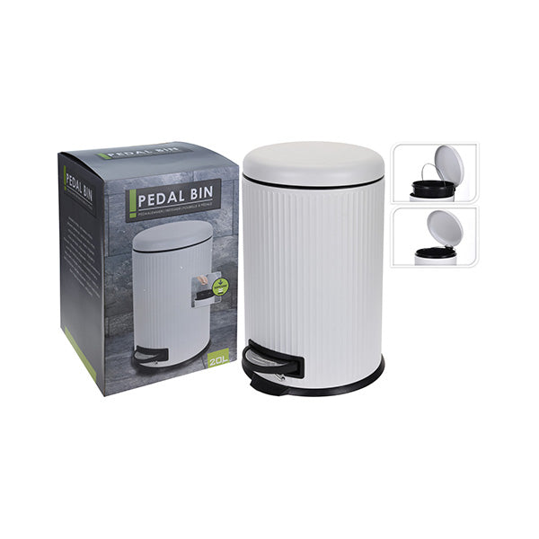KOOPMAN 106000140 PEDAL BIN 20L SOFT CLOSE - Home-Fix Cambodia