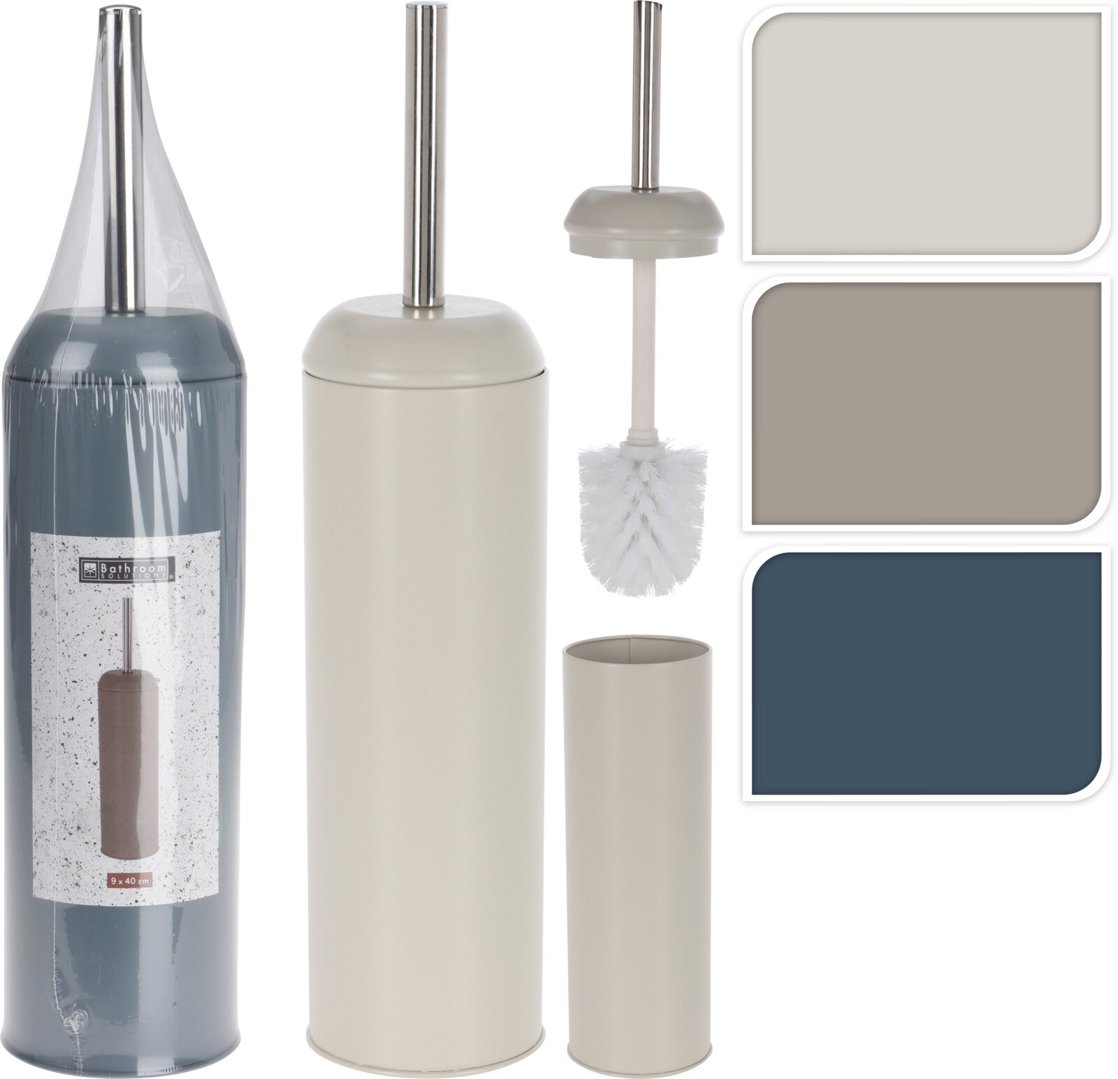 KOOPMAN 106000240 TOILET BRUSH IN HOLDER 3ASS - Home-Fix Cambodia