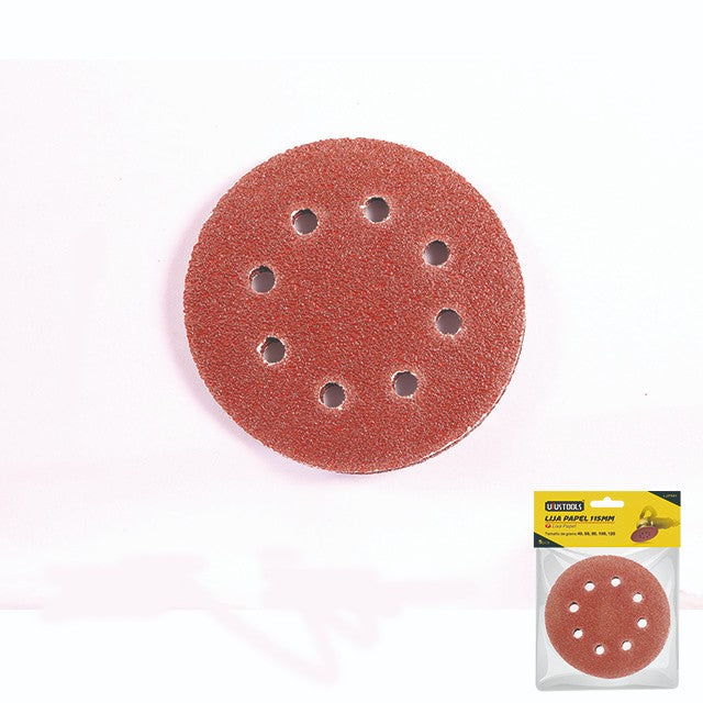 UYUSTOOLS LJP502 SANDING DISC 5PCS, 180MM<br>ក្រដាសខាតខ្នាត180មីលីម៉ែត្រ - Home-Fix Cambodia