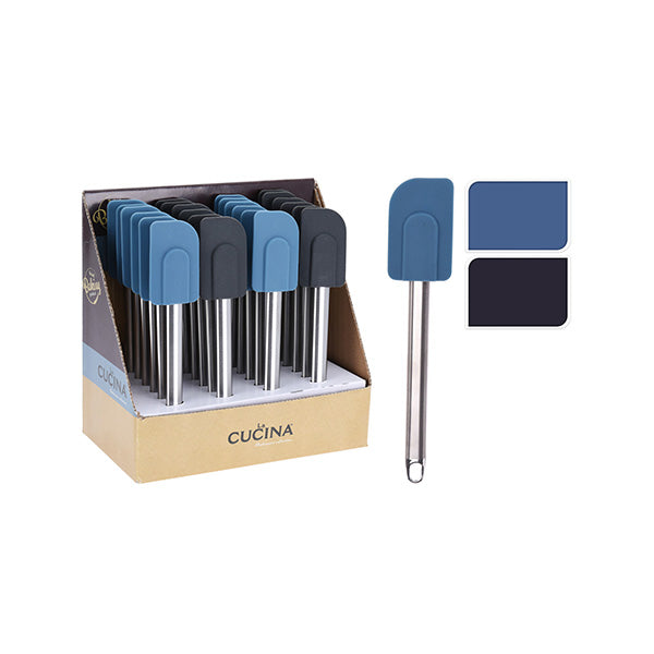 LA CUCINA 170481230 SCRAPER SILICONE 2ASS CLR - Home-Fix Cambodia