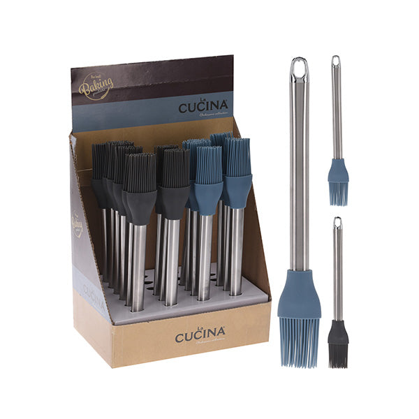 LA CUCINA 170481240 BRUSH SILICONE 28CM 2ASS CLR - Home-Fix Cambodia