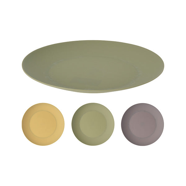 EXCELLENT HOUSEWARE 177600800 PLATE FLAT MELAMINE 25CM 3ASS - Home-Fix Cambodia