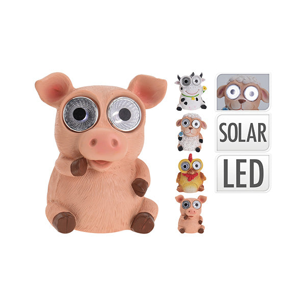 PROGARDEN 252730930 SOLAR LIGHT FUNNY FARM ANIMAL - Home-Fix Cambodia