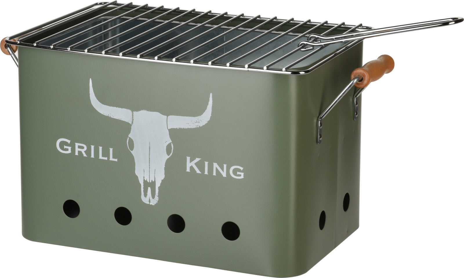 KOOPMAN C80901190 BBQ RECTANGULAR MATT GREEN - Home-Fix Cambodia