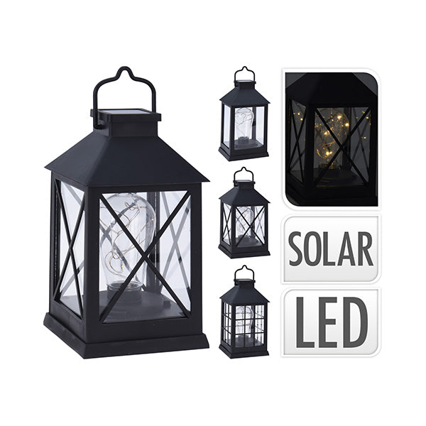 H & S COLLECTION CX2100010 SOLAR LANTERN LED 3ASS DESIGN - Home-Fix Cambodia