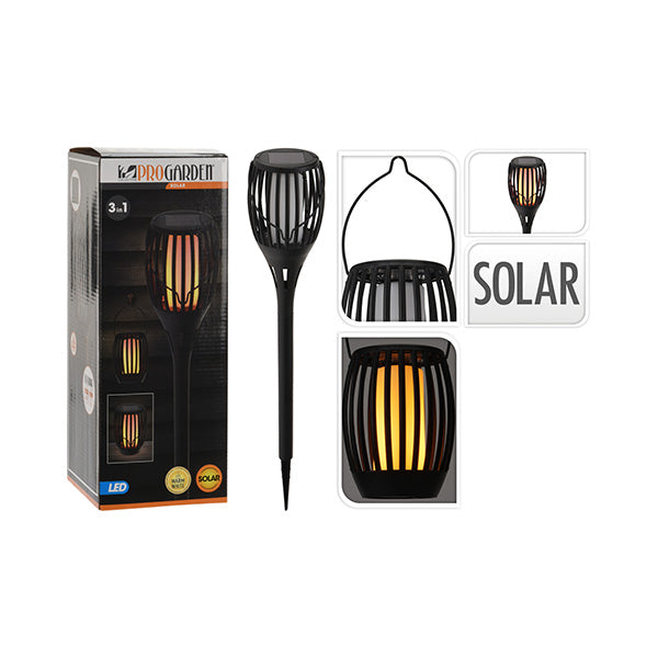 PROGARDEN CX2100540 SOLAR GARDEN LIGHT FLAME LED - Home-Fix Cambodia