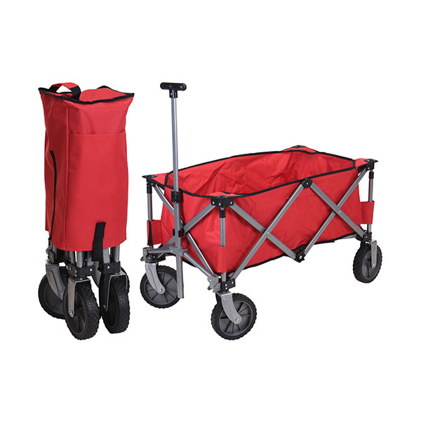 KOOPMAN DG9000400 BEACH WAGON FOLDABLE (RED) - Home-Fix Cambodia