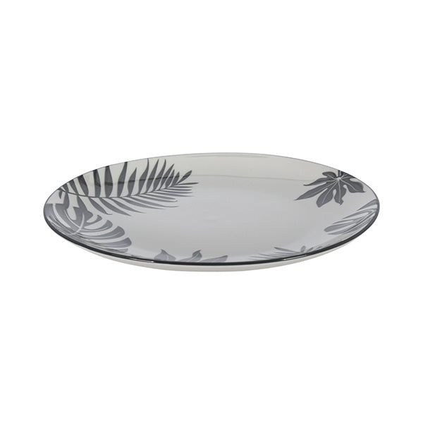 SIAKI DN1801320 PLATE PORCELAIN DIA 265MM (GREY) - Home-Fix Cambodia