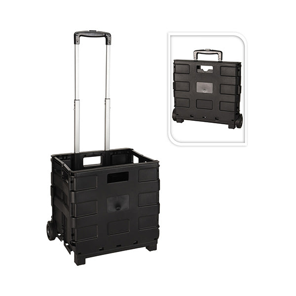 KOOPMAN DW2100090 TROLLEY  W/FOLDING CRATE - Home-Fix Cambodia