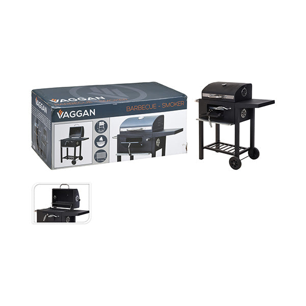 VAGGAN E12300200 BBQ CHARCOAL MATT (BLACK) - Home-Fix Cambodia