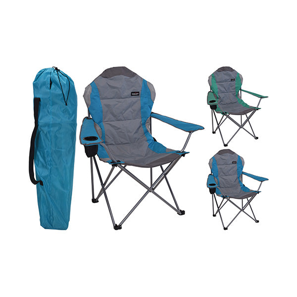 REDCLIFFS OUTDOOR FD8300440 FOLDING CHAIR DELUXE 2ASS CLR - Home-Fix Cambodia