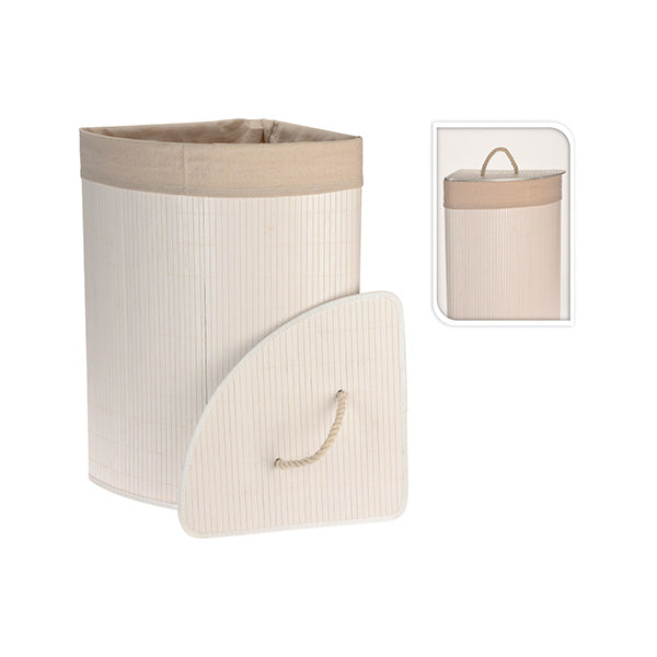 BATHROOM SOLUTIONS HX9100570 LAUNDRY BASKET CORNER SHAPE - Home-Fix Cambodia