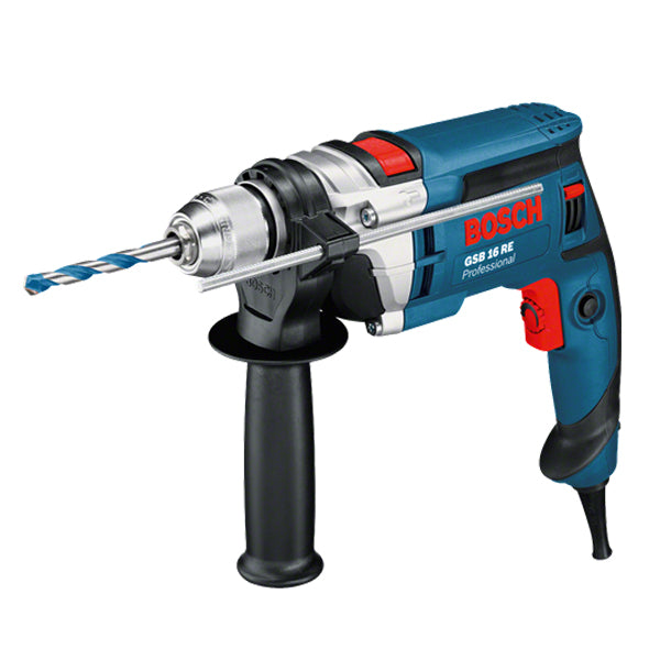 BOSCH GSB 16 RE IMPACT DRILL 750W<br>BOSCH GSB 16 RE ម៉ូទ័រស្វានញាក់ 750 វ៉ាត់ - Home-Fix Cambodia