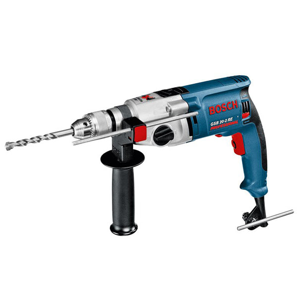 BOSCH GSB 20-2 RE IMPACT DRILL 800W<br>BOSCH GSB 20-2 RE ម៉ូទ័រស្វានញាក់ 800 វ៉ាត់ - Home-Fix Cambodia
