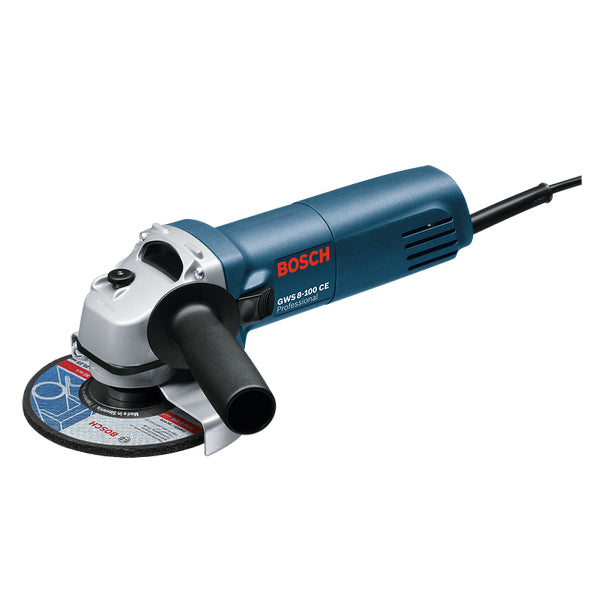 BOSCH GWS 8-100 CE ANGLE GRINDER 850W<br>BOSCH GWS 8-100 CE ម៉ូទ័រឆាប 850 វ៉ាត់ - Home-Fix Cambodia