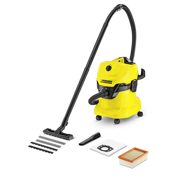 KARCHER WD 4 MULTI-PURPOSE VACUUM CLEANER<br>ម៉ាស៊ីនបូមធូលី សើម, ស្ងួត និង ផ្ទុះខ្យល់ - Home-Fix Cambodia
